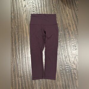 lululemon athletica Deep Purple Leggings